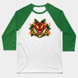 Rose Baseball T-Shirt